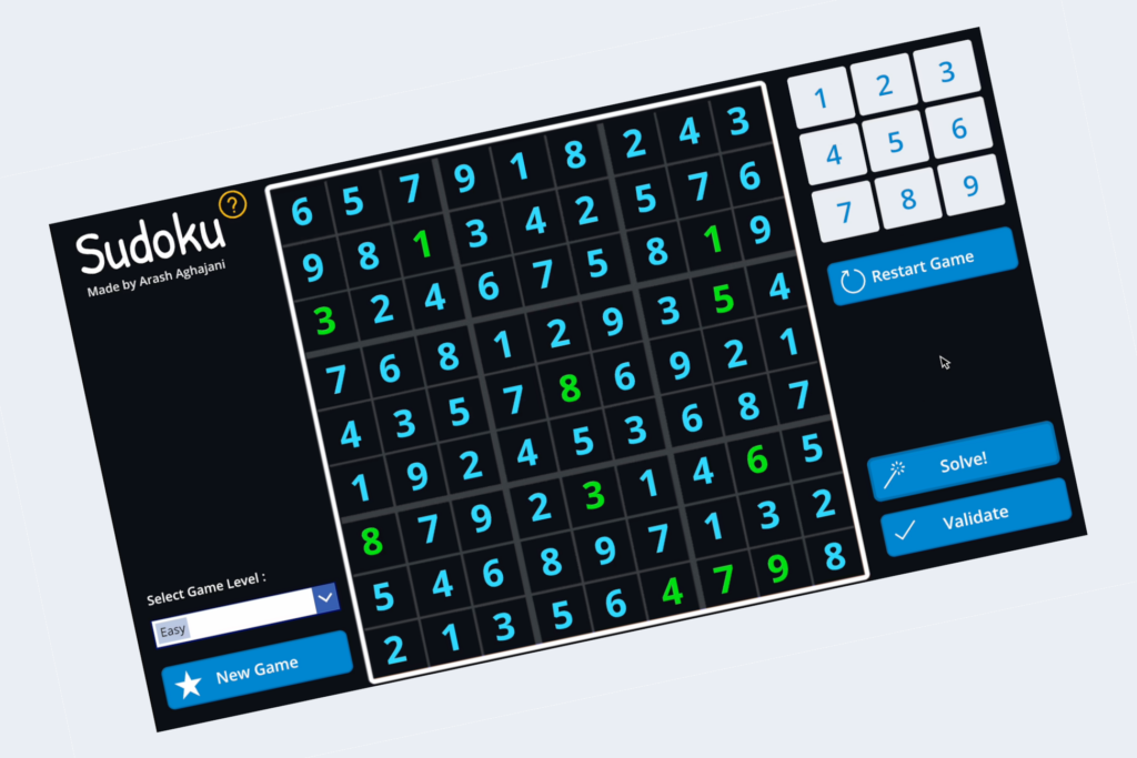 I Made a Sudoku Game in Power Apps Power Apps Arash Aghajani